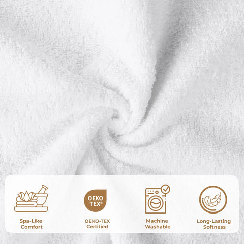 Egyptian Cotton Kendell Plush Towel Set 6 Piece