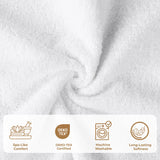 Egyptian Cotton Kendell Plush Towel Set 6 Piece