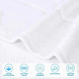 Mile Smart Twist Cotton Blend Towel Set 6-Piece