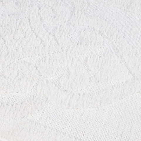 Myra Medallion Textured Machine Washable Bath Rugs, Set of 2