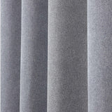 Nyan 100% Blackout Machine Washable Grommet Curtains, Set of 2 Panels