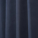 Nyan 100% Blackout Machine Washable Grommet Curtains, Set of 2 Panels