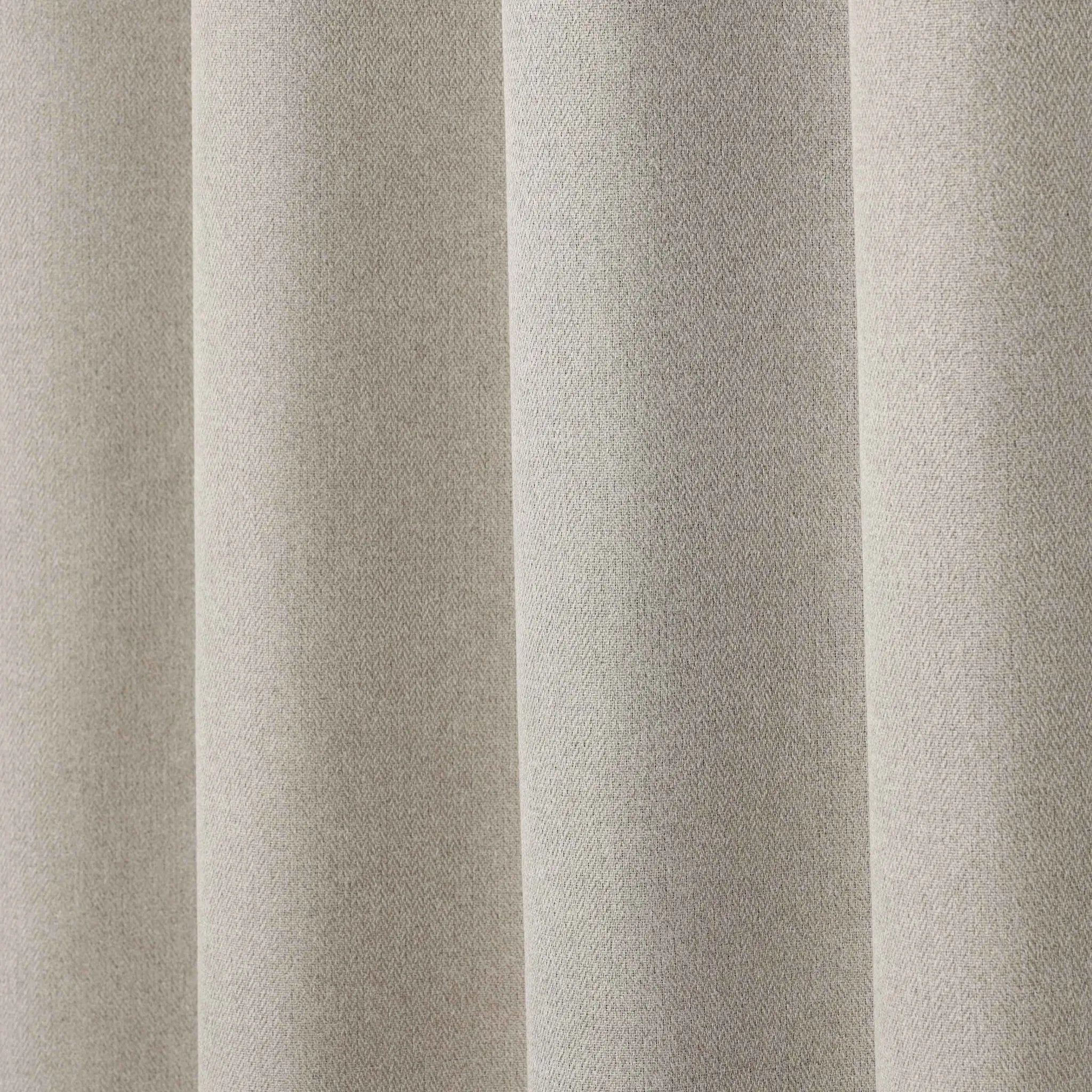 Nyan 100% Blackout Machine Washable Grommet Curtains, Set of 2 Panels