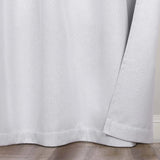 Nyan 100% Blackout Machine Washable Grommet Curtains, Set of 2 Panels