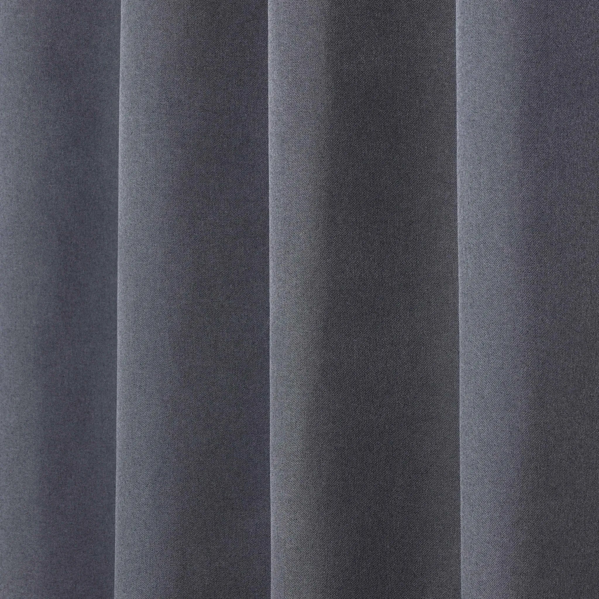 Neal 100% Blackout Machine Washable Grommet Curtains, Set of 2 Panels