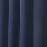 Neal 100% Blackout Machine Washable Grommet Curtains, Set of 2 Panels