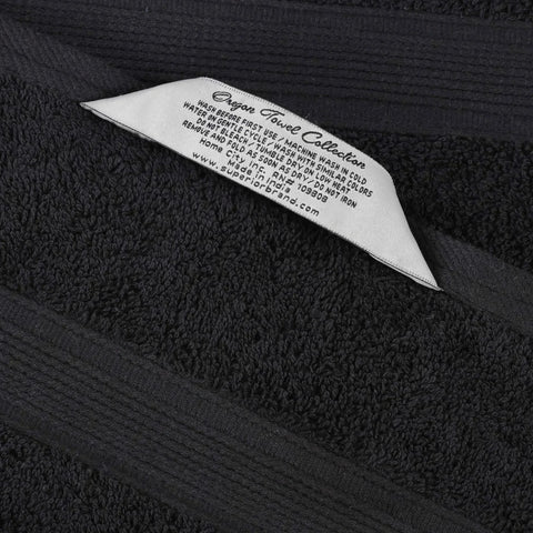 Oregon Organic Cotton Medium Weight Solid 6-Piece Towel Set