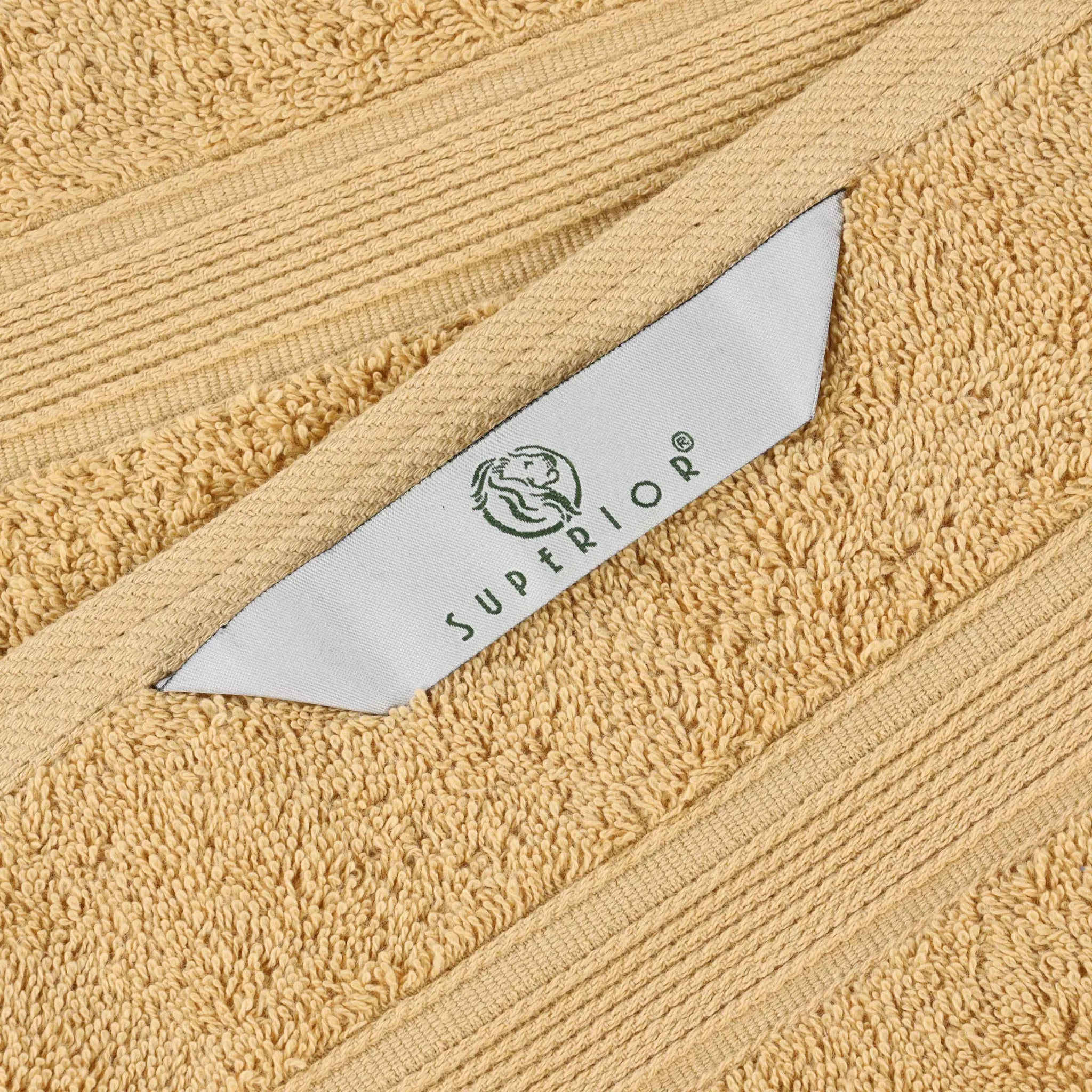 Oregon Organic Cotton Medium Weight Solid Hand Towel, Set of 6