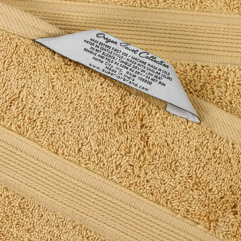 Oregon Organic Cotton Medium Weight Solid 12-Piece Towel Set