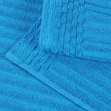 Cotton Rib Textured Ultra-Absorbent Bath Towel Set of 2