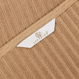 Cotton Rib Textured Ultra-Absorbent Bath Towel Set of 2
