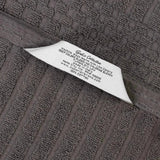 Soho Ribbed Cotton Absorbent Face Towel/Washcloth Set of 12