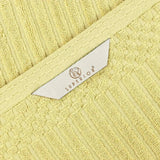Cotton Rib Textured Ultra-Absorbent Bath Towel Set of 2