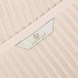 Cotton Rib Textured Ultra-Absorbent Bath Towel Set of 2
