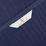 Cotton Rib Textured Ultra-Absorbent Bath Towel Set of 2