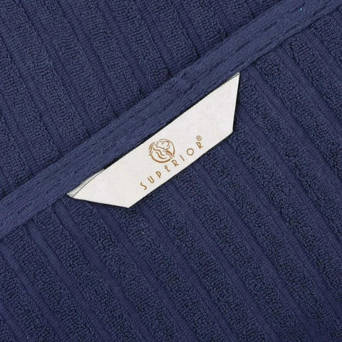 Soho Ribbed Cotton Absorbent 3 Piece Assorted Towel Set