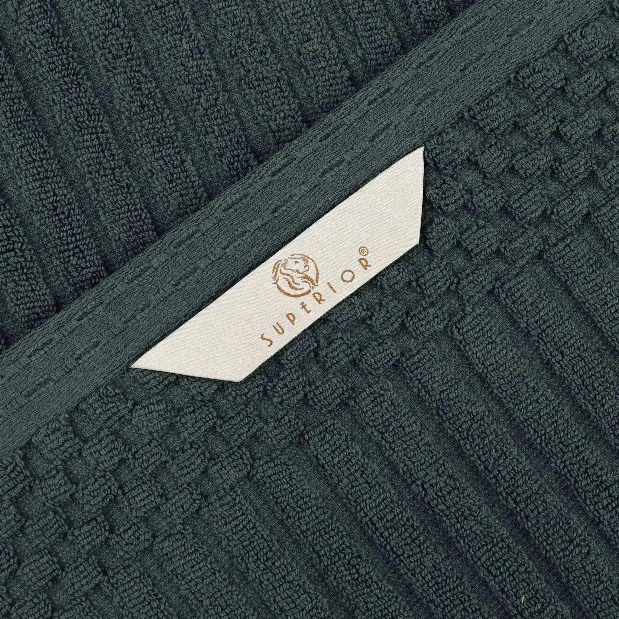 Soho Ribbed Cotton Absorbent 3 Piece Assorted Towel Set
