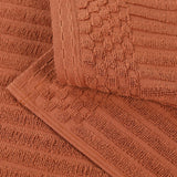 Soho Ribbed Cotton Absorbent 2 Piece Bath Sheet Towel Set