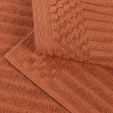 Soho Ribbed Cotton Towel Set 6 Piece