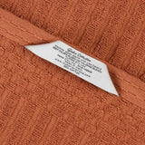 Soho Ribbed Cotton Hand Towel Set, 4-Piece Super Absorbent