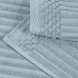 Soho Ribbed Cotton Absorbent 2 Piece Bath Sheet Towel Set