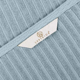 Cotton Rib Textured Ultra-Absorbent Bath Towel Set of 2