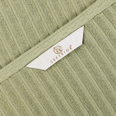 Soho Ribbed Cotton Absorbent 3 Piece Assorted Towel Set