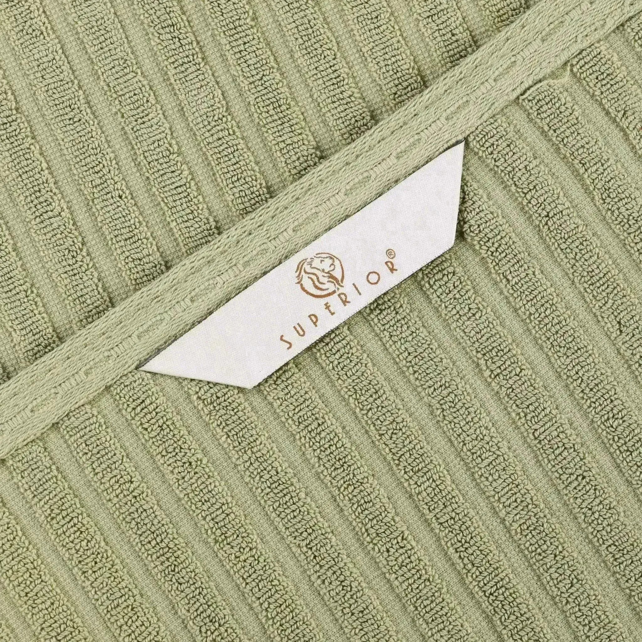 Soho Ribbed Cotton Super Absorbent 4 Piece Hand Towel Set