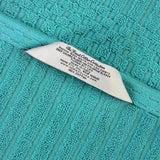Cotton Rib Textured Ultra-Absorbent Bath Towel Set of 2