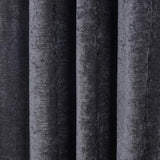 Noor Semi-Blackout Chenille Washable Grommet Curtains, Set of 2 Panels