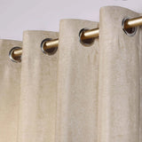 Noor Semi-Blackout Chenille Washable Grommet Curtains, Set of 2 Panels