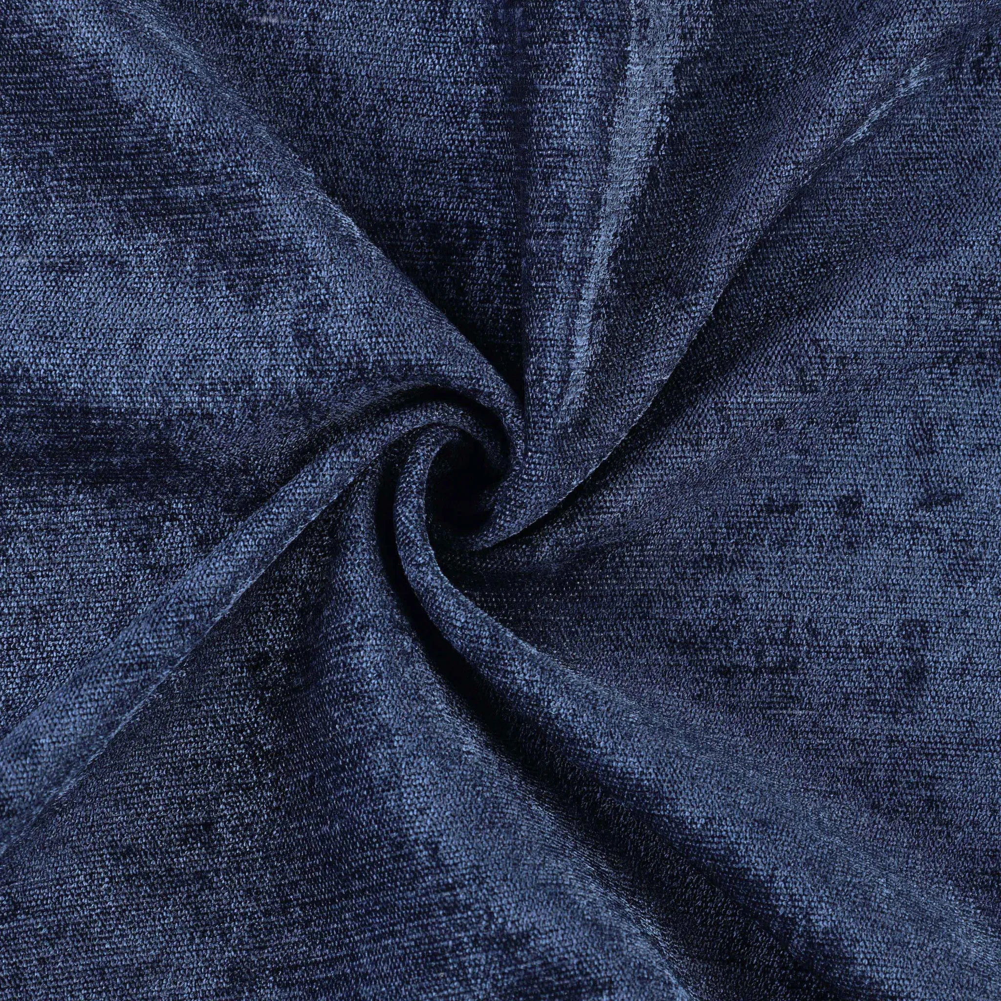 Noor Semi-Blackout Chenille Washable Grommet Curtains, Set of 2 Panels