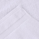 Zero Twist Cotton Solid Ultra-Soft Absorbent Hand Towel Set of 6