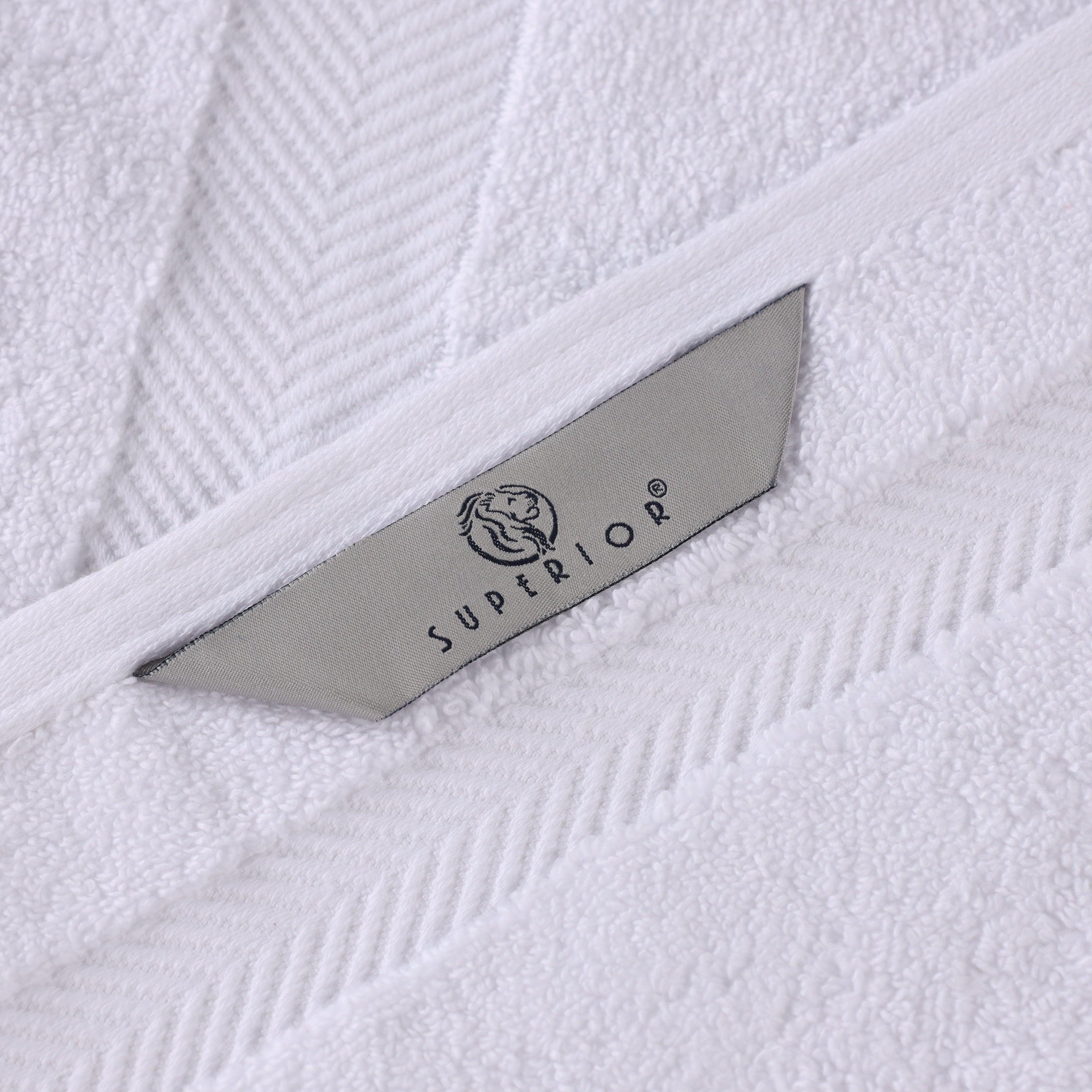 Zero Twist Cotton Solid Ultra-Soft Absorbent Hand Towel Set of 6