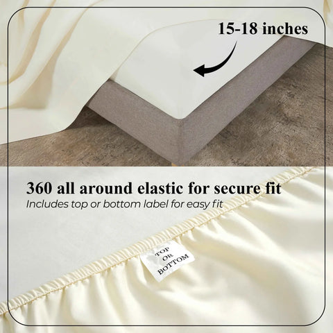 Pavo Cotton 700 Thread Count Perfect Fit Sheet Set