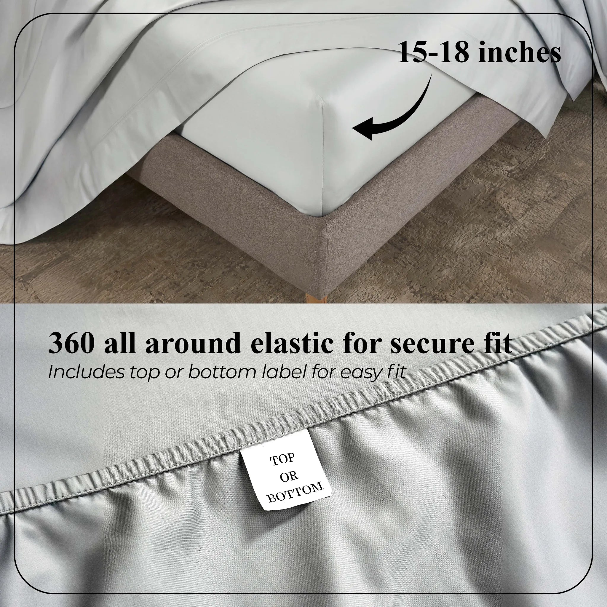 Pavo Cotton 700 Thread Count Perfect Fit Sheet Set