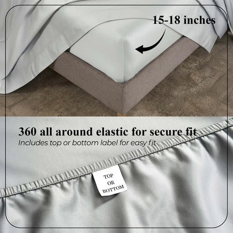 Pavo Cotton 700 Thread Count Perfect Fit Sheet Set