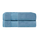 Aria Turkish Cotton Heavyweight Solid Absorbent 2 Piece Bath Towel Set