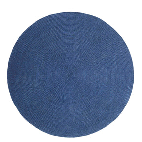 Bohemian Braided Indoor Outdoor Rugs Solid Round Area Rug