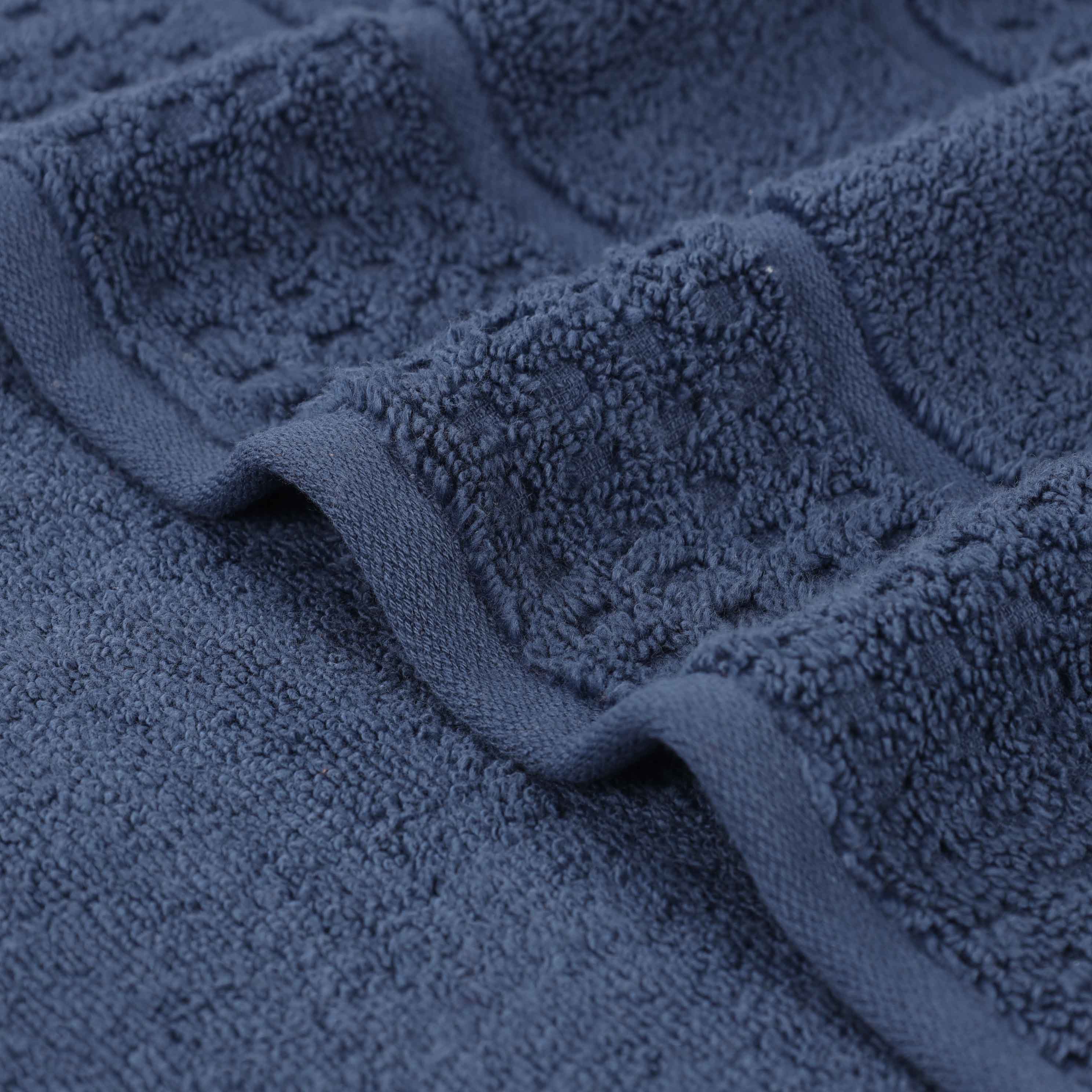 Napa Zero Twist Cotton Solid Waffle Honeycomb 3 Piece Towel Set