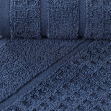 Napa Zero Twist Cotton Solid Waffle Honeycomb Bath Sheet Set of 2