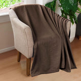 Diamond Weave Modern Classic Geometric All-Season Cotton Blanket