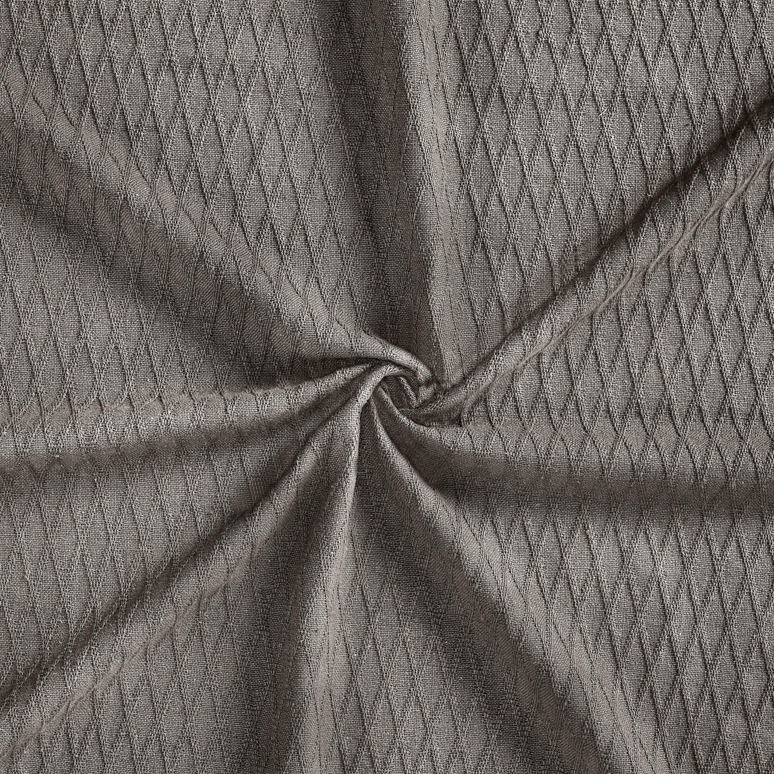 Diamond Weave Modern Classic Geometric All-Season Cotton Blanket