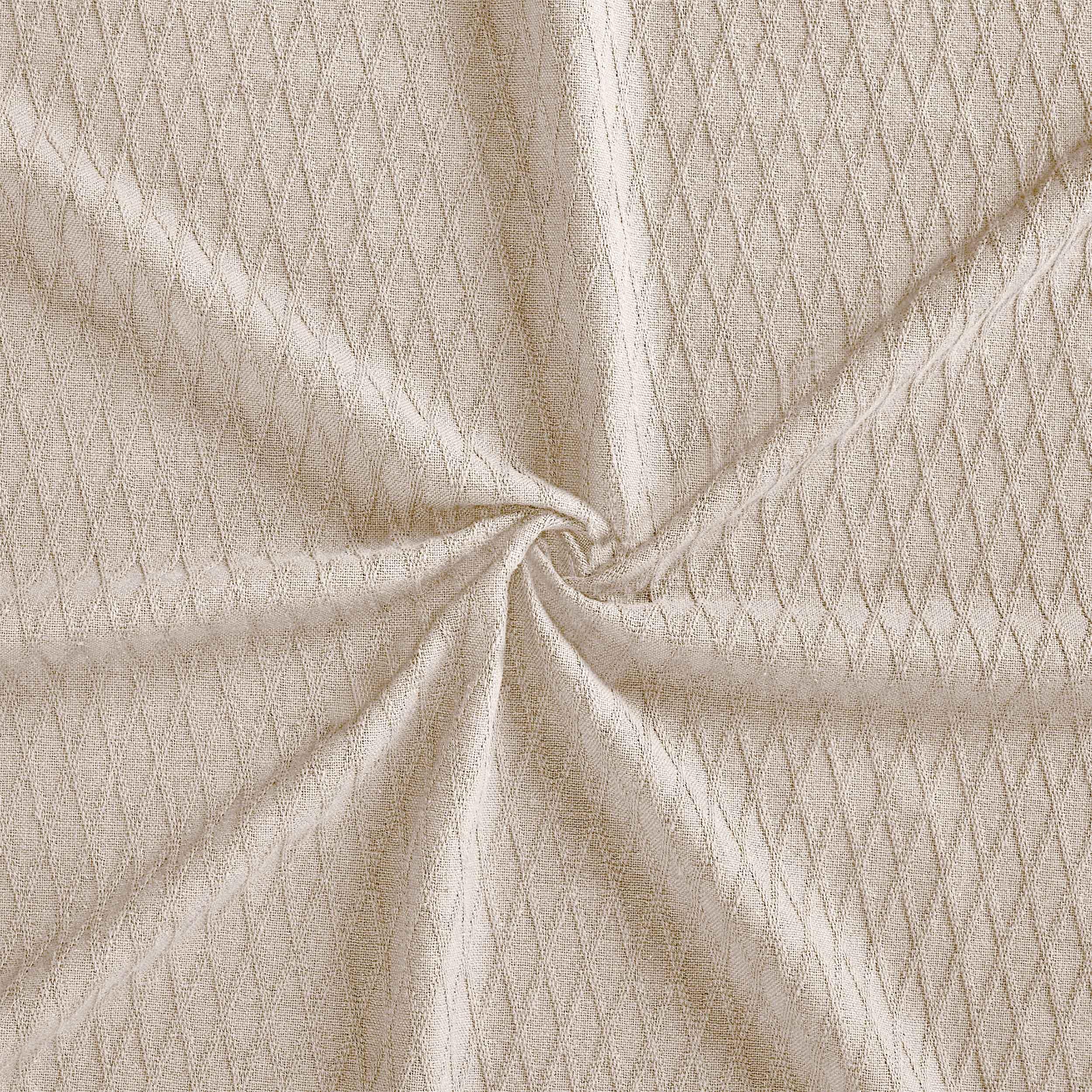 Diamond Weave Modern Classic Geometric All-Season Cotton Blanket