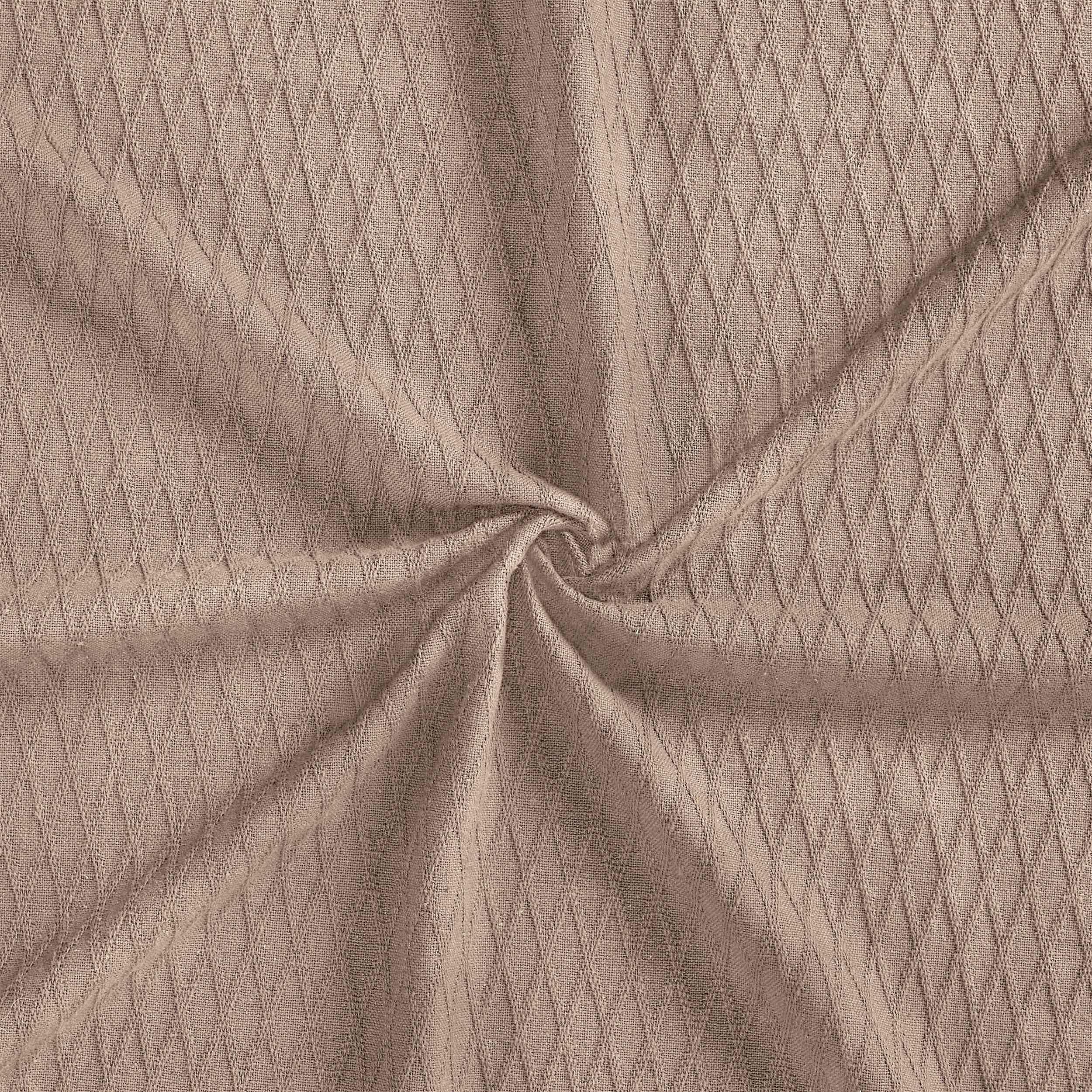 Diamond Weave Modern Classic Geometric All-Season Cotton Blanket