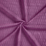Diamond Weave Modern Classic Geometric All-Season Cotton Blanket