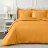 1200 Thread Count Egyptian Cotton Solid Duvet Cover Set