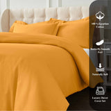 1200 Thread Count Egyptian Cotton Solid Duvet Cover