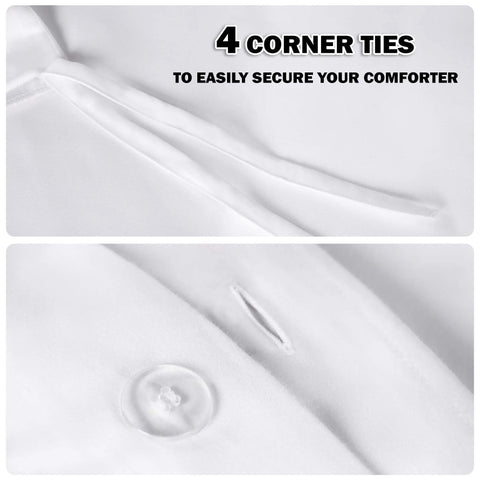 1000 Thread Count Egyptian Cotton Embroidered Duvet Cover