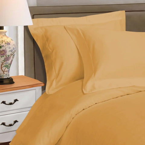 1000 Thread Count Egyptian Cotton Solid Duvet Cover